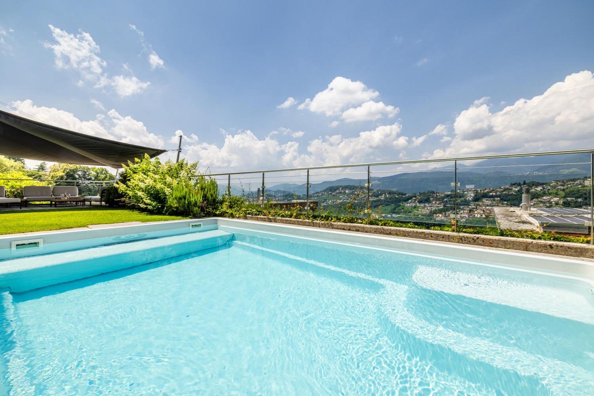 Villa Girandola With Private, Heated Pool Lugano Zewnętrze zdjęcie