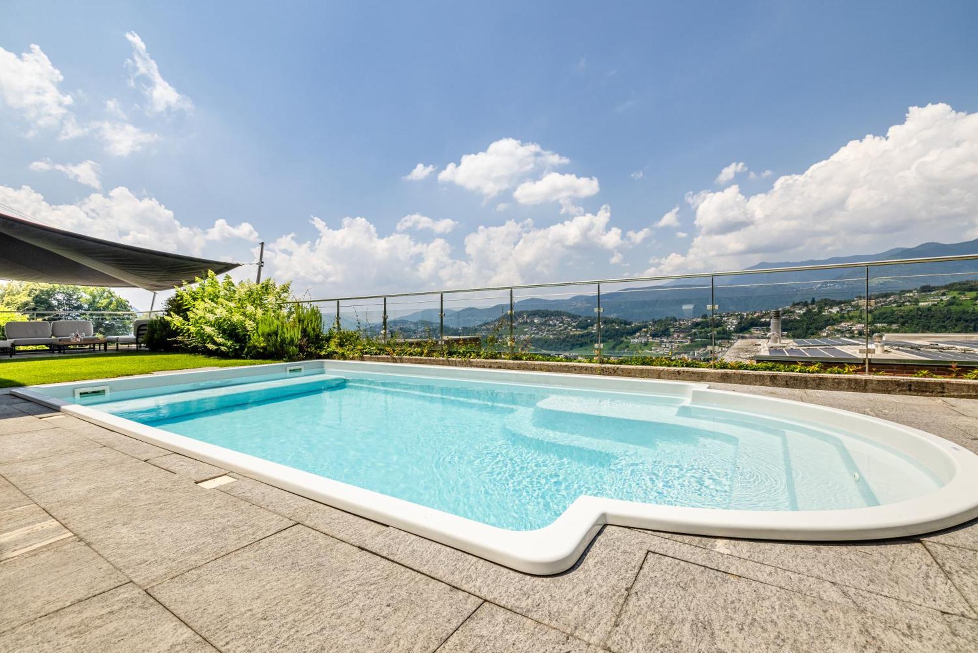 Villa Girandola With Private, Heated Pool Lugano Zewnętrze zdjęcie